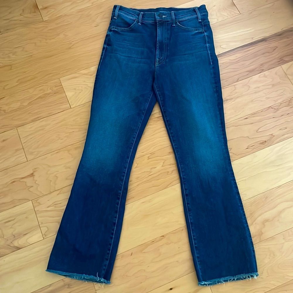 Mother -The Hustler Ankle Fray Jeans